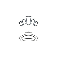 Mystery Tiny Claw Clip 