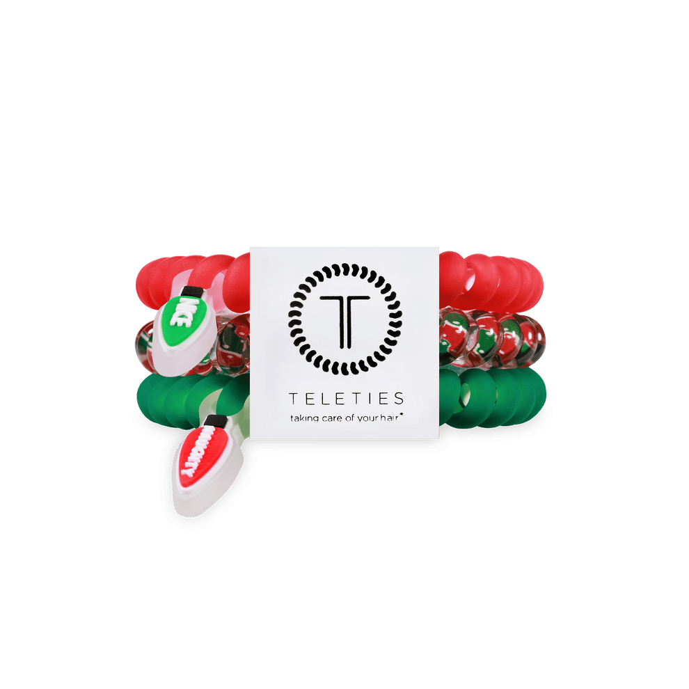 Naughty or Nice Small Hair Ties - Hair Ties - TELETIES
