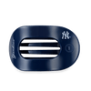 TELETIES - New York Yankees Large Flat Round Hair Clip in Blue - Large - Image - 1