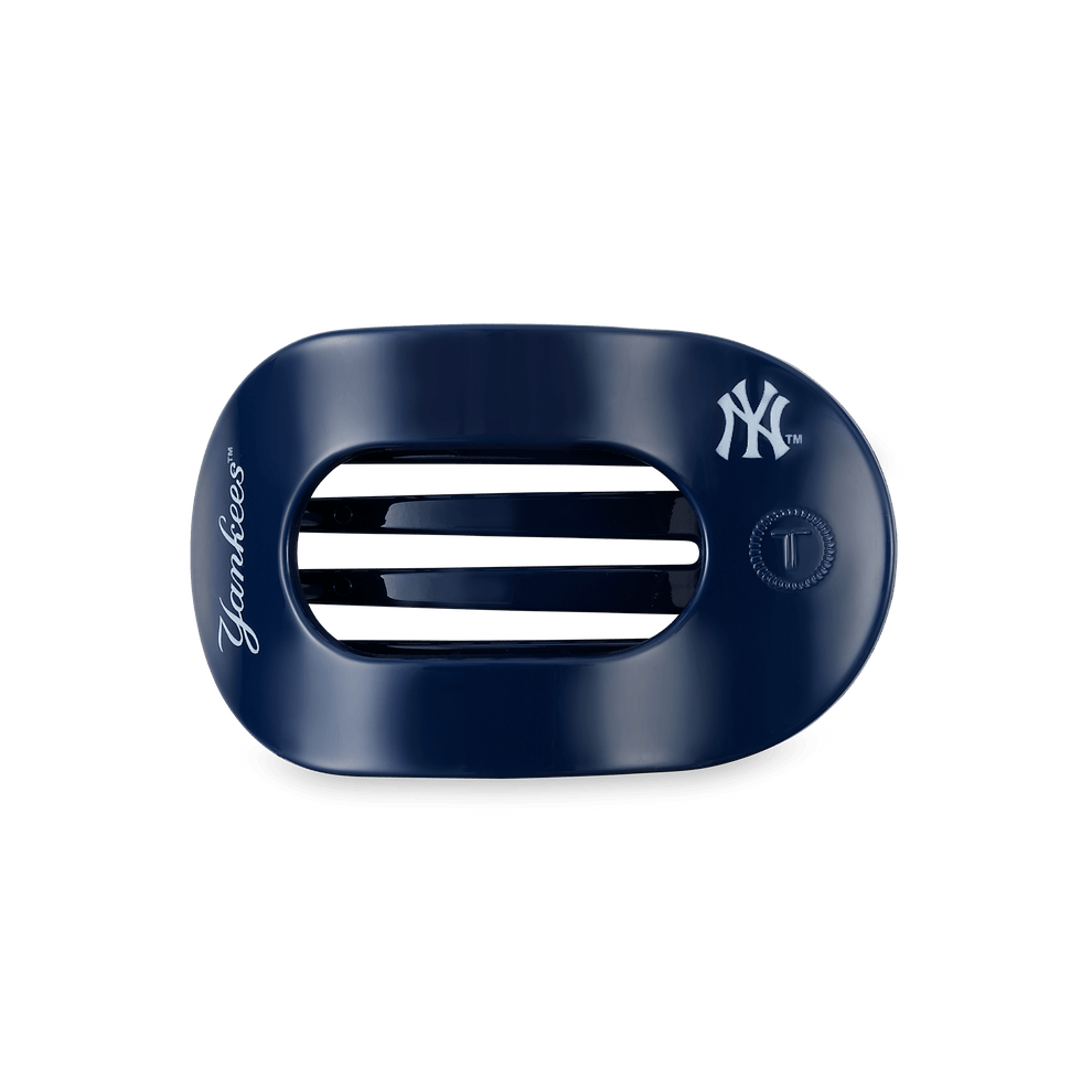 New York Yankees Medium Flat Round Hair Clip - Hair Clips - TELETIES
