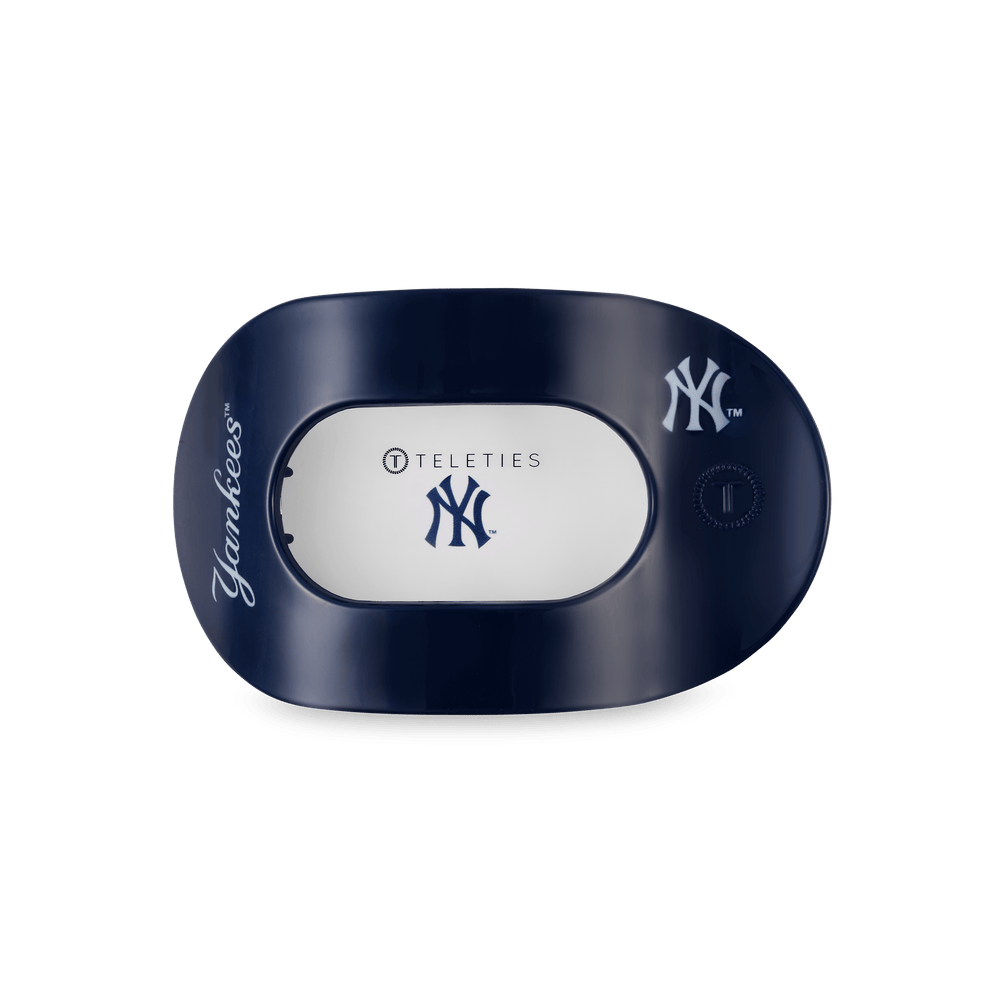 New York Yankees Medium Flat Round Hair Clip - Hair Clips - TELETIES
