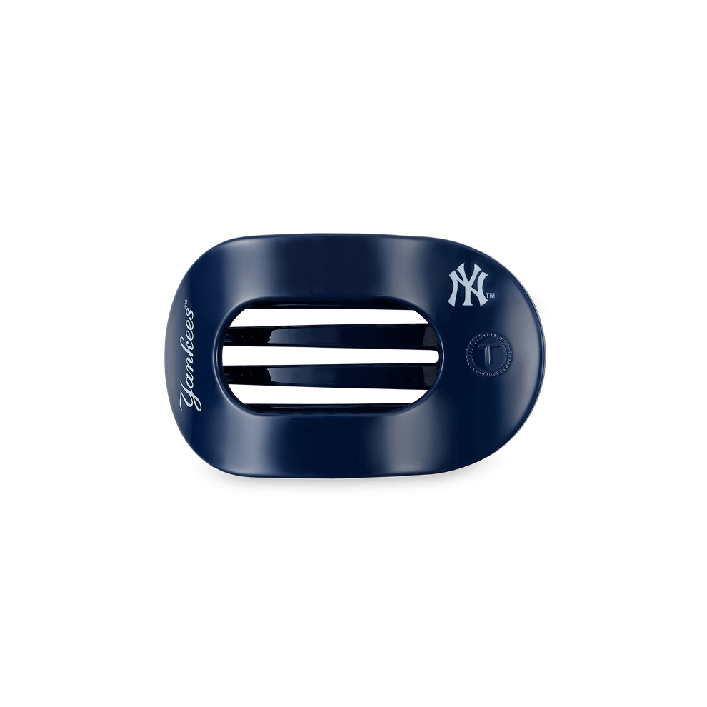 New York Yankees Small Flat Round Hair Clip - Hair Clips - TELETIES
