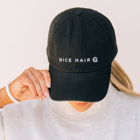 Nice Hair Ball Cap - Black
                in Black - One Size
              
