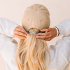 Nice Hair Ball Cap - Tan - Apparel - TELETIES
