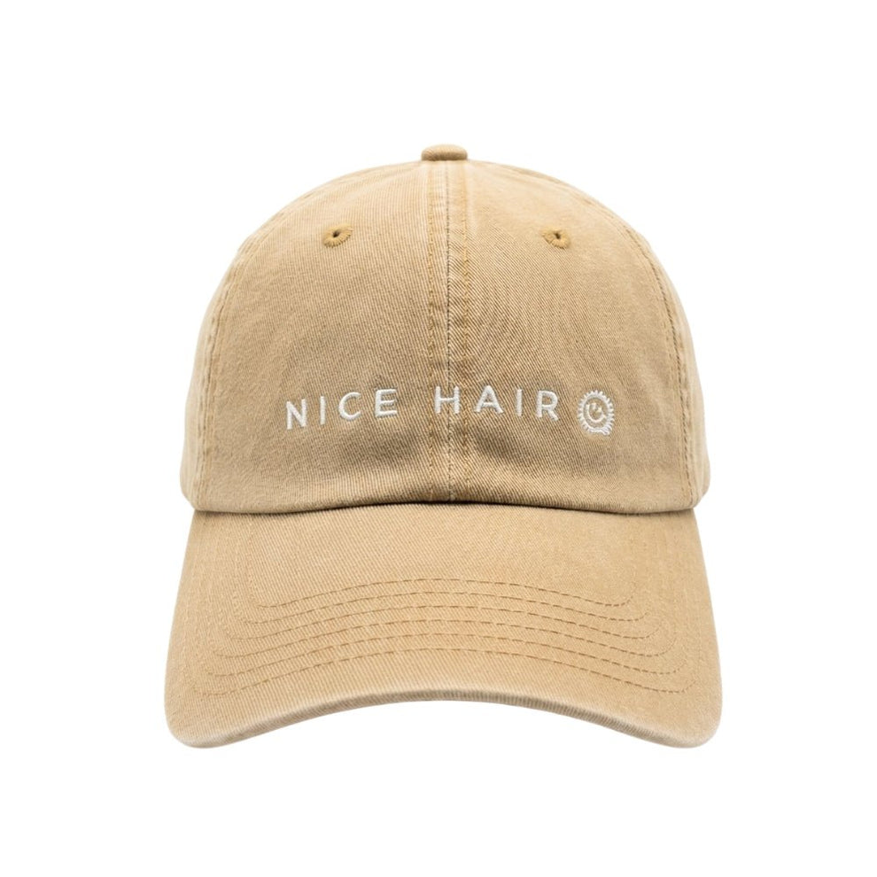 Nice Hair Ball Cap - Tan - Apparel - TELETIES
