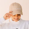 Nice Hair Ball Cap - Tan - Apparel - TELETIES
