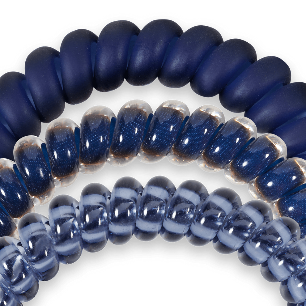 Nightfall Navy Small Hair Ties - Hair Ties - TELETIES
