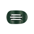 O Christmas Tree Medium Flat Round Hair Clip
                in Green - Medium
            