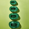 O Christmas Tree Small Flat Round Hair Clip - Hair Clips - TELETIES

