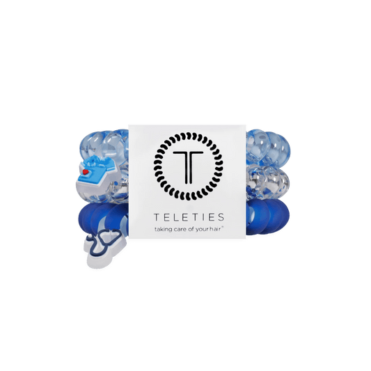 On Call Large Hair Ties
                in Blue - Large
              