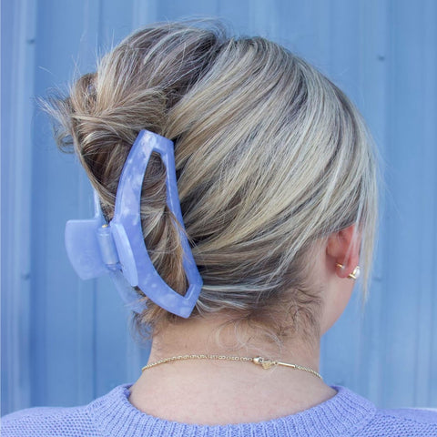 Open Blue Lagoon Large Hair Clip