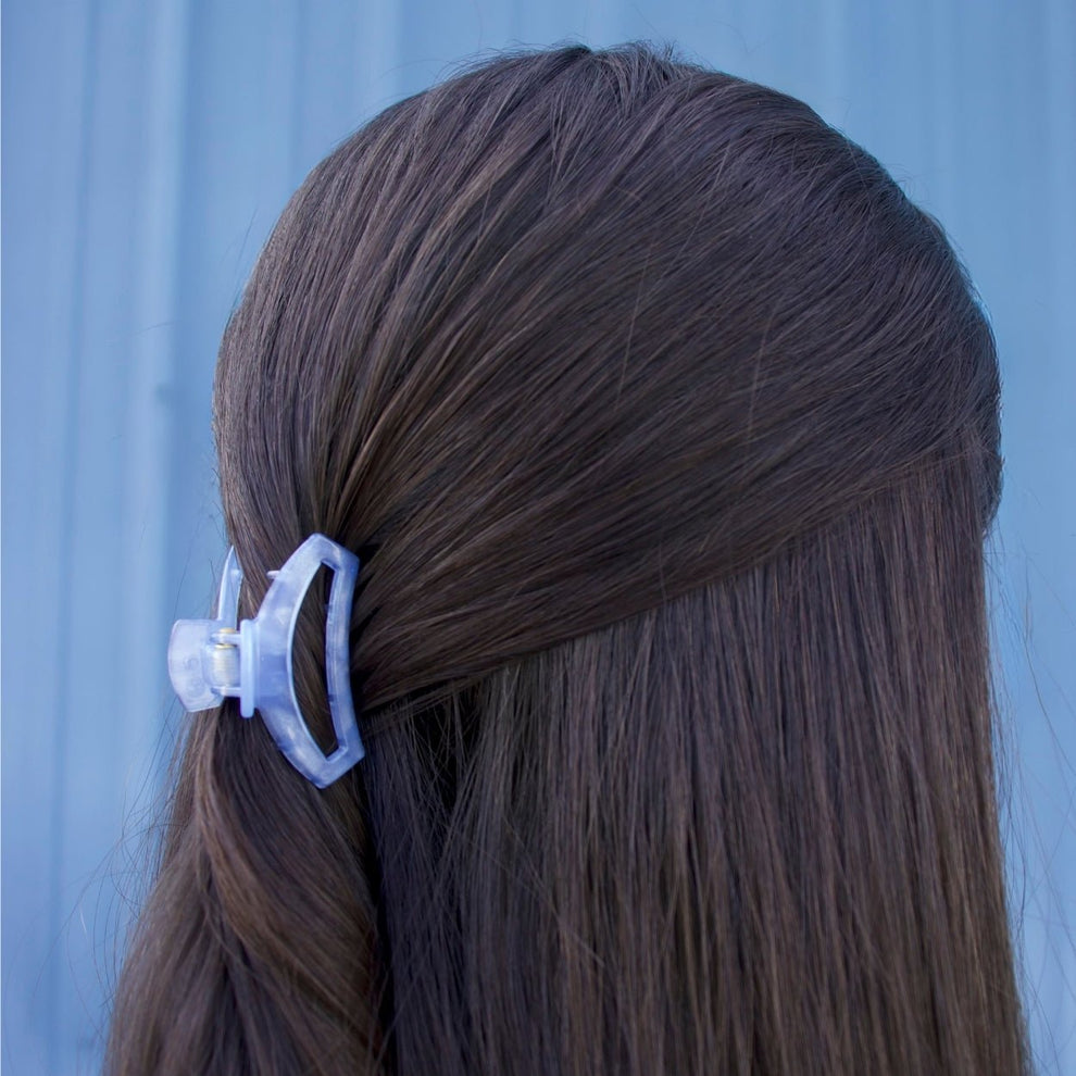 Open Blue Lagoon Tiny Hair Clip - Hair Clips - TELETIES
