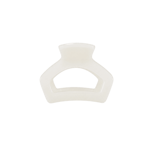 Open Coconut White Petite Hair Clip
                in White - Petite
              
