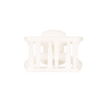 Open Coconut White Petite Hair Clip - Hair Clips - TELETIES
