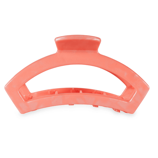 Open Dreamsicle Large Hair Clip in Orange - Large