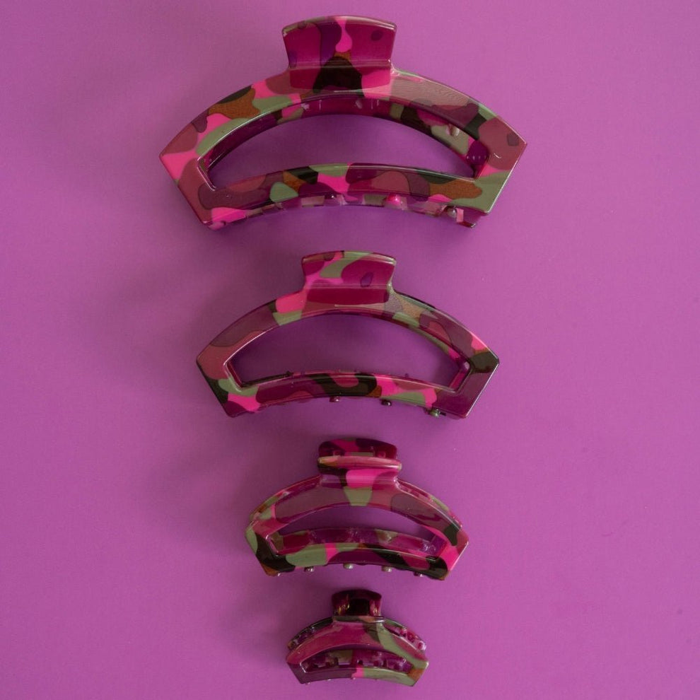 Open Garden Glam Small Hair Clip - Hair Clips - TELETIES
