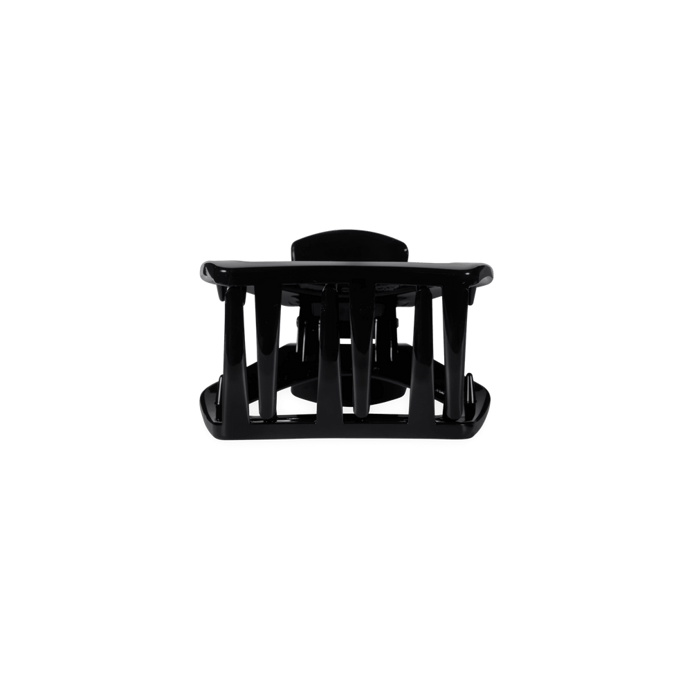 Open Jet Black Petite Hair Clip - Hair Clips - TELETIES
