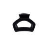 Open Jet Black Petite Hair Clip - Hair Clips - TELETIES
