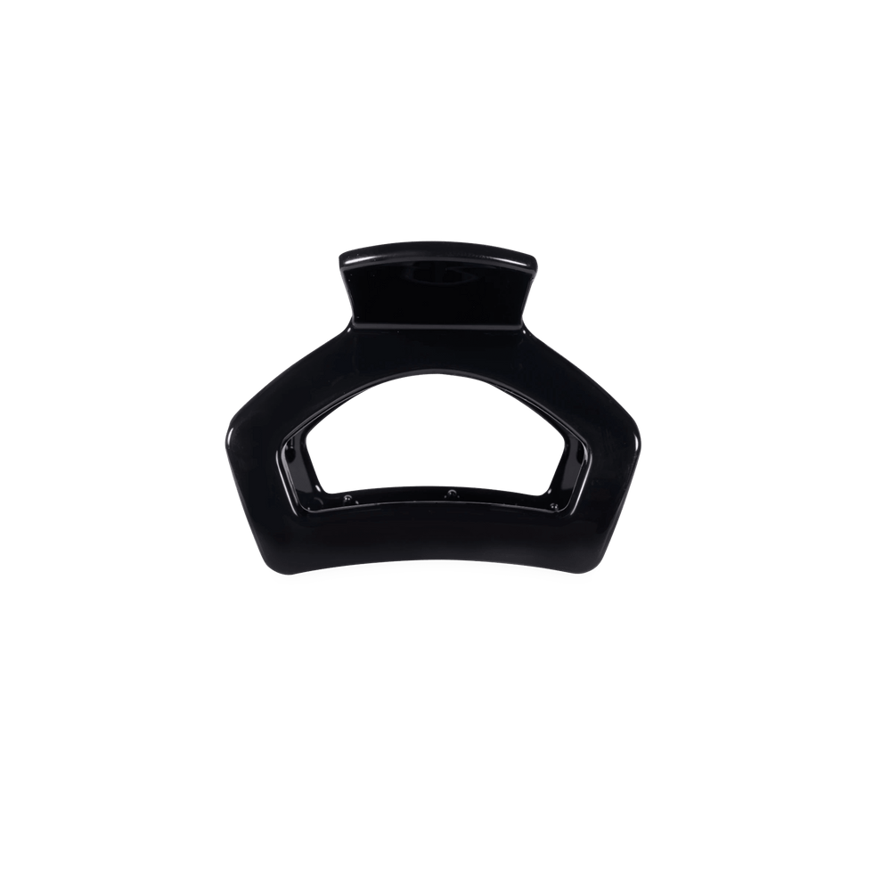 Open Jet Black Petite Hair Clip - Hair Clips - TELETIES
