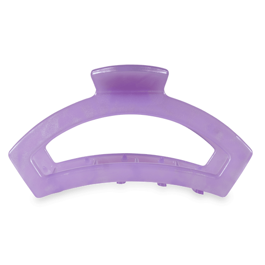 Open Lavender Mist Large Hair Clip in Purple - Large