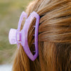 TELETIES - Open Lavender Mist Medium Hair Clip in Purple - Medium - Image - 3