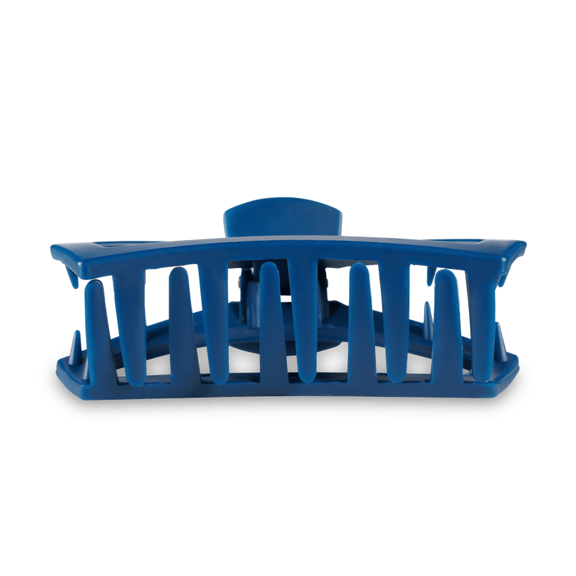 TELETIES - Open Midnight Rain Large Claw Hair Clip in Blue - Large - Image 3