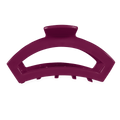 Open Mulberry Large Hair Clip
                in Purple - Large
            