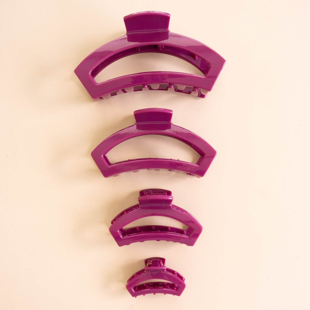 Open Mulberry Medium Hair Clip - Hair Clips - TELETIES
