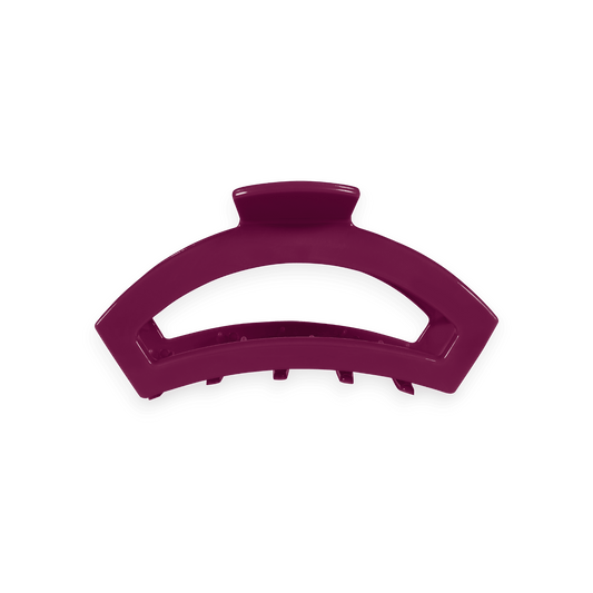 Open Mulberry Small Hair Clip
                in Purple - Small
              