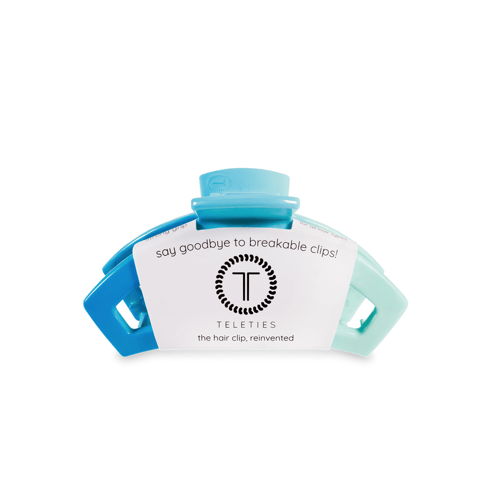 Open Poolside Tiny Hair Clip - Tiny Hair Clip - TELETIES
