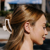 Open Soft Surf Medium Hair Clip - Hair Clips - TELETIES
