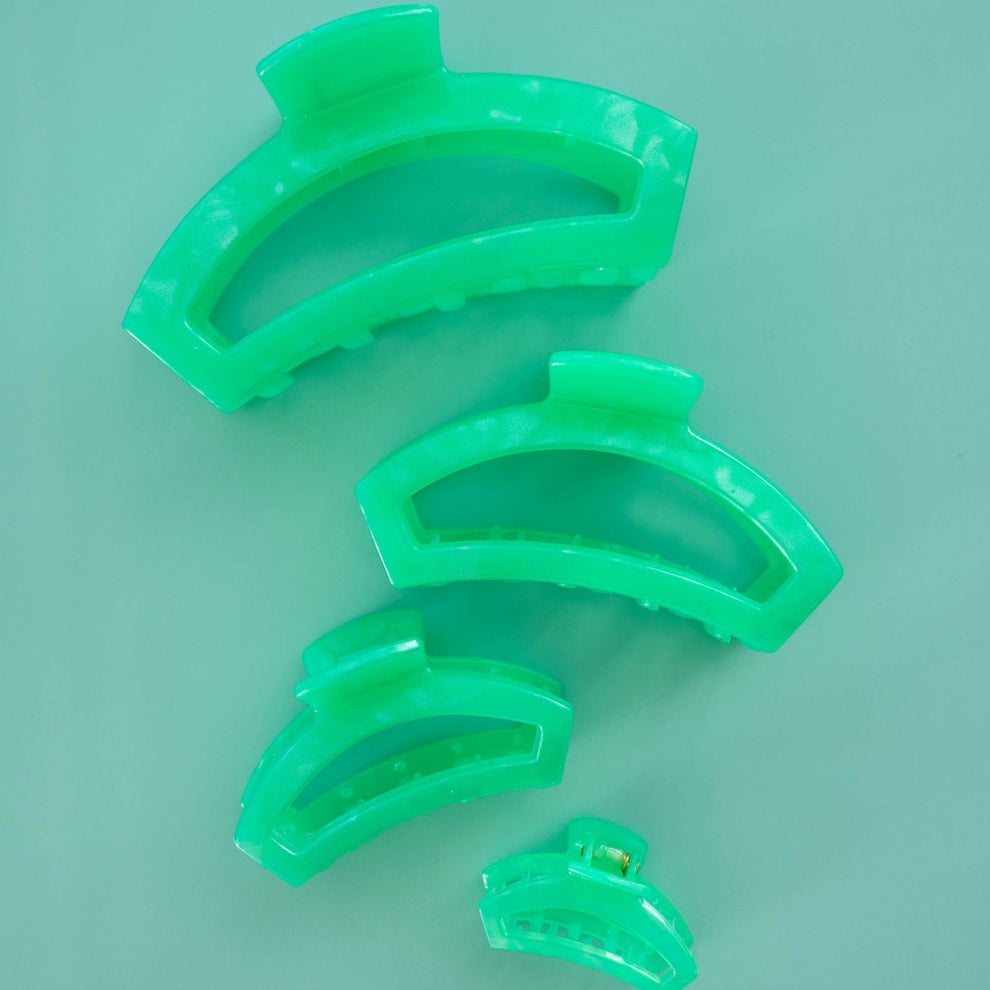 Open Spring Splash Small Hair Clip - Hair Clips - TELETIES
