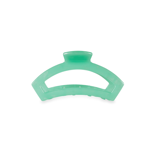 Open Spring Splash Tiny Hair Clip in Green - Tiny