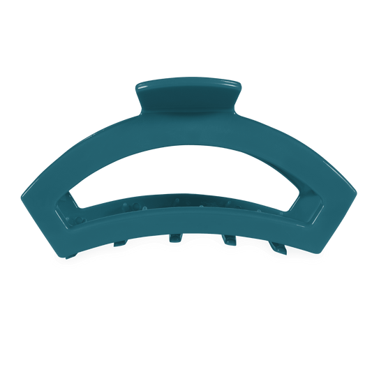 Open Teal With It Large Hair Clip
                in Blue - Large
              