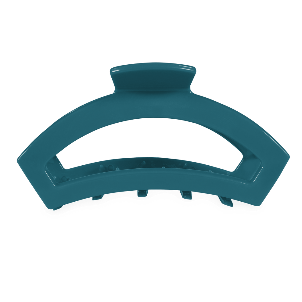 Open Teal With It Large Hair Clip - Hair Clips - TELETIES
