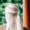 Open Teal With It Medium Hair Clip - Hair Clips - TELETIES
