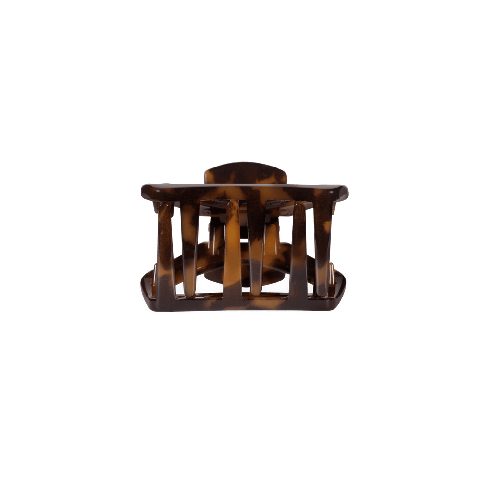 Open Tortoise Petite Hair Clip - Hair Clips - TELETIES
