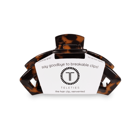 Open Tortoise Small Claw Hair Clip