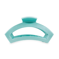 Open Totally Turquoise Medium Claw Hair Clip in Blue - Medium