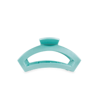 Open Totally Turquoise Tiny Claw Hair Clip in Blue - Tiny