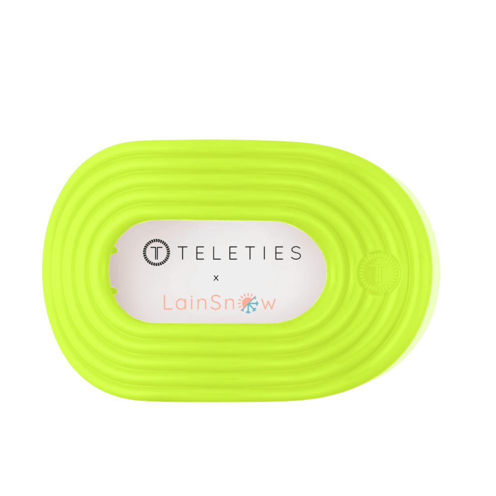 Palm Glow Large Flat Round Hair Clip - Hair Clips - TELETIES

