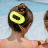 Palm Glow Large Flat Round Hair Clip - Hair Clips - TELETIES
