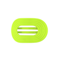 Palm Glow Medium Flat Round Hair Clip
                in Green - Medium
            