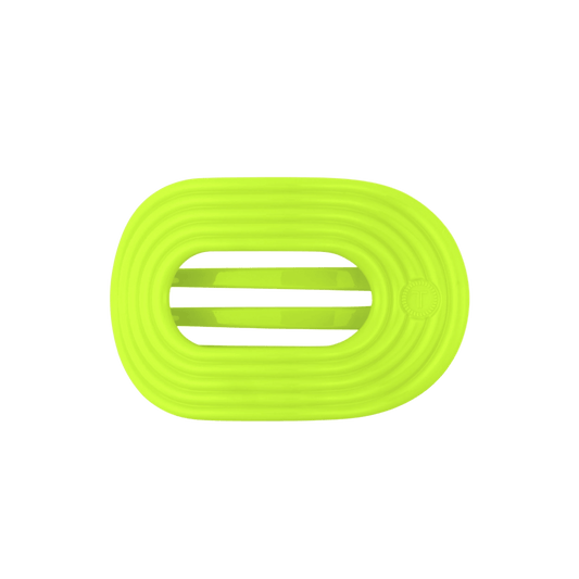 Palm Glow Medium Flat Round Hair Clip
                in Green - Medium
              