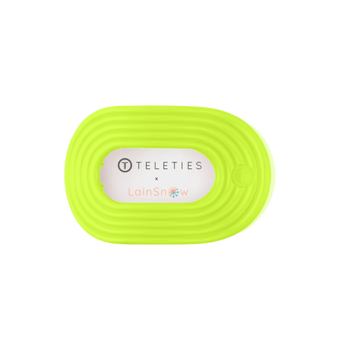 Palm Glow Medium Flat Round Hair Clip