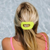 Palm Glow Medium Flat Round Hair Clip - Hair Clips - TELETIES
