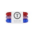 Patriot Pop Large Hair Ties
                in Red Blue - Large
            