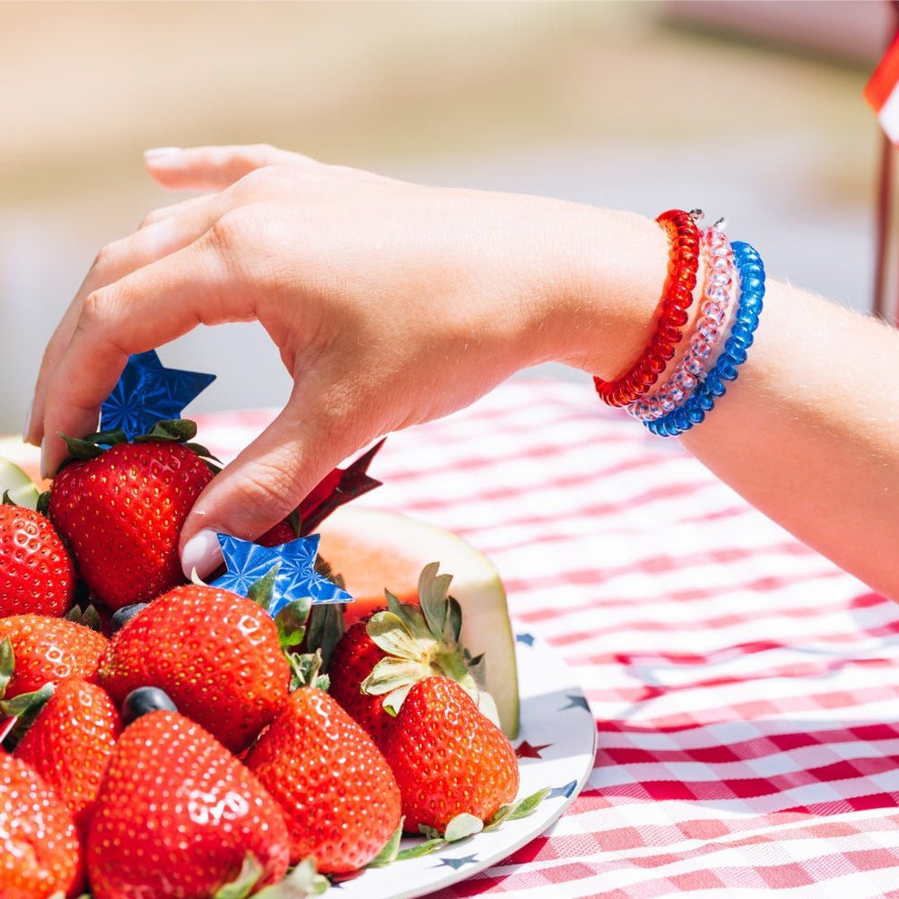 Patriot Pop Small Hair Ties - Hair Ties - TELETIES
