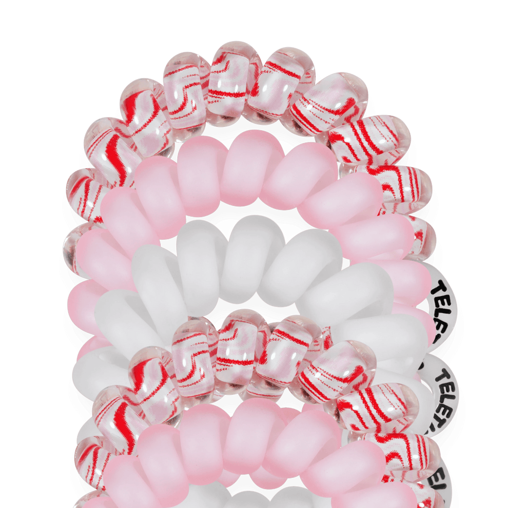 Peppermint Pop Tiny Hair Ties - Hair Ties - TELETIES
