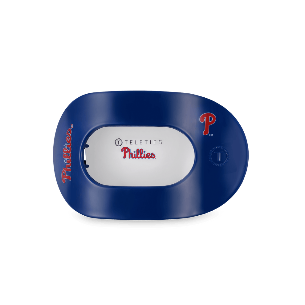 Philadelphia Phillies Medium Flat Round Hair Clip - Hair Clips - TELETIES
